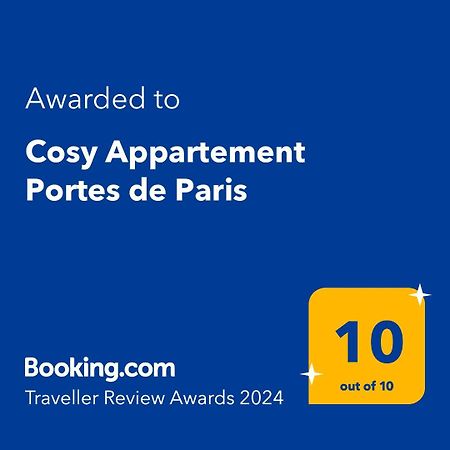 Cosy Appartement Portes De Paris Aubervilliers Bagian luar foto